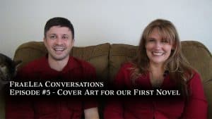 video discussion about our first novel cover art