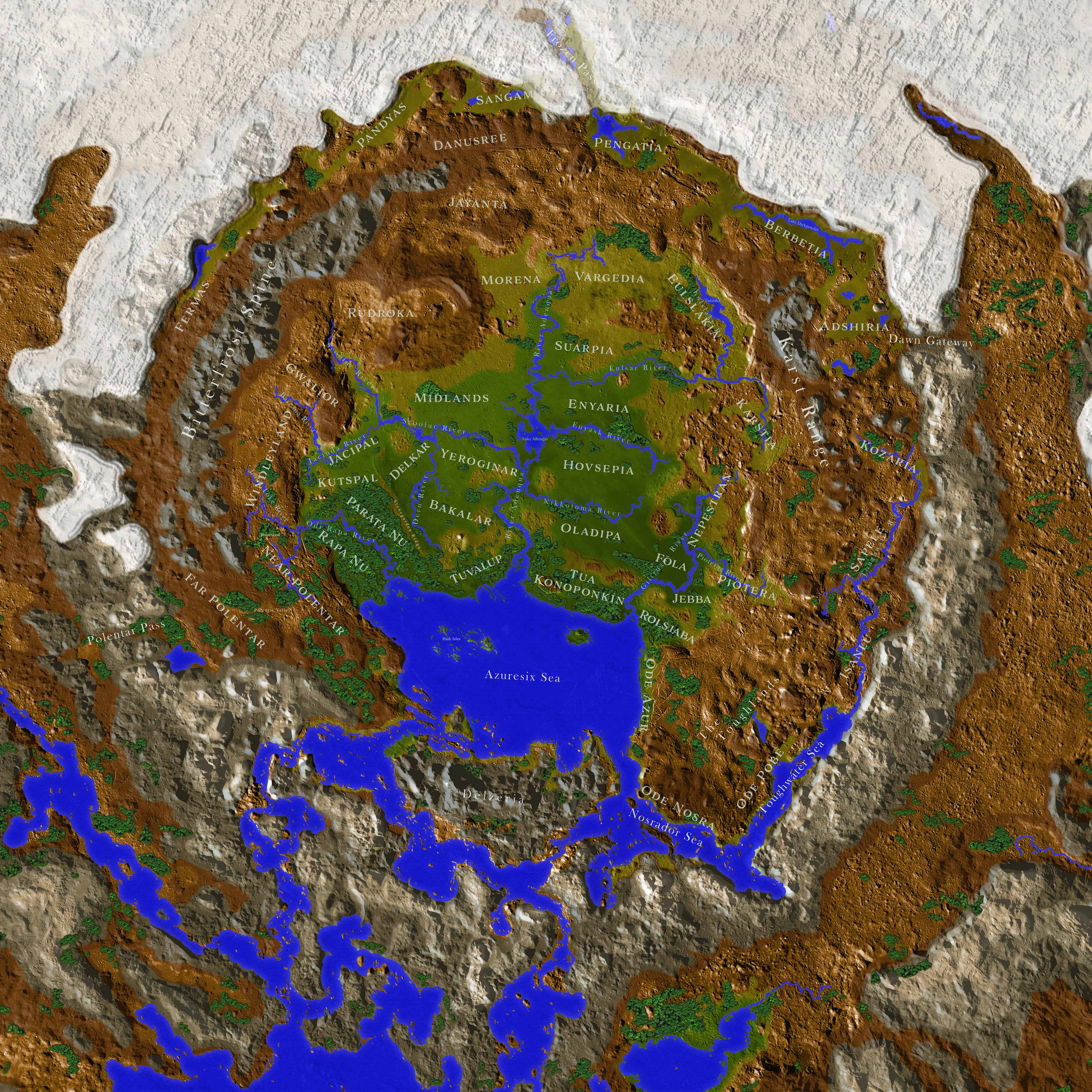 New Bonus: Map of Aedynar