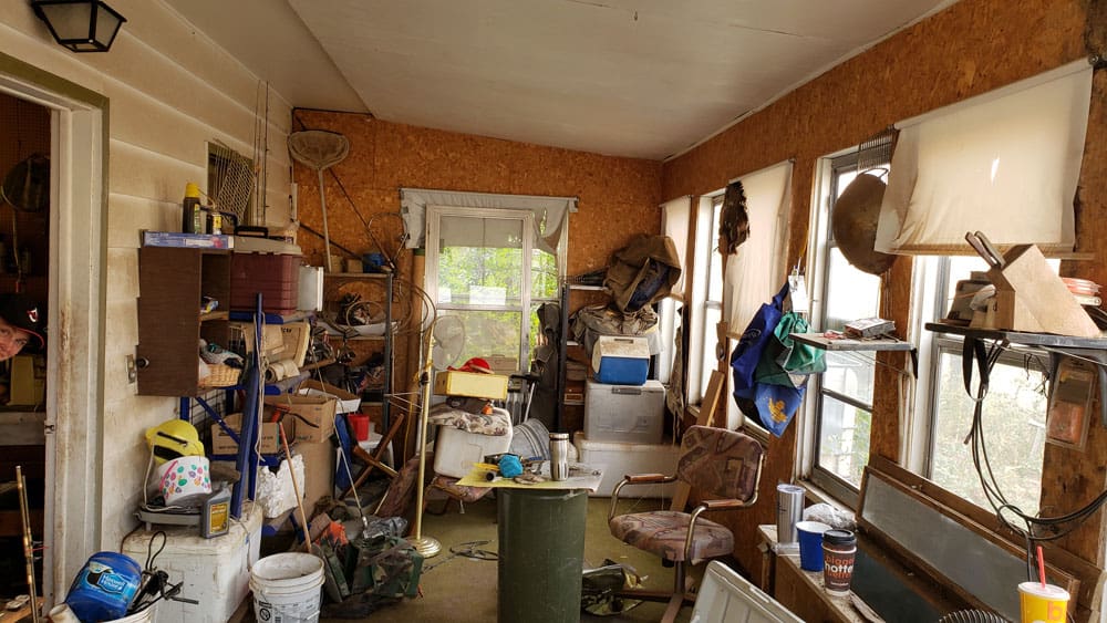 typical house clutter